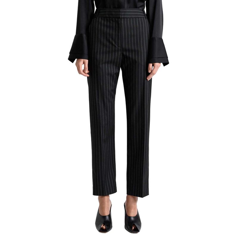 Cue Pinstripe Tapered Leg Pant image number 0